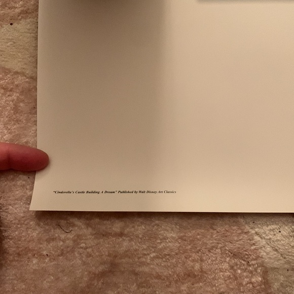 NWT Vintage Building A Dream Print by Walt Disney - Picture 2 of 9